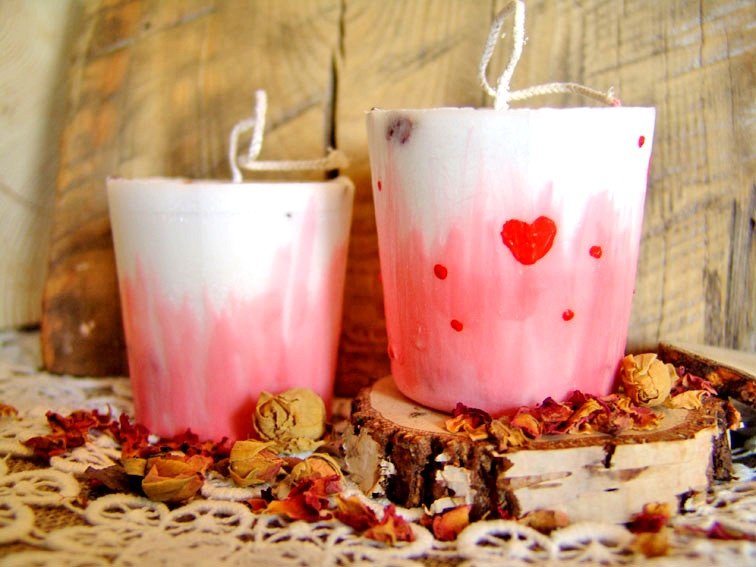 Romantic Rose eco-candle