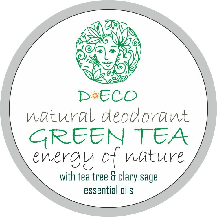 D.Eco Deo Green Tea (muskatsalvija/ tējas koks)