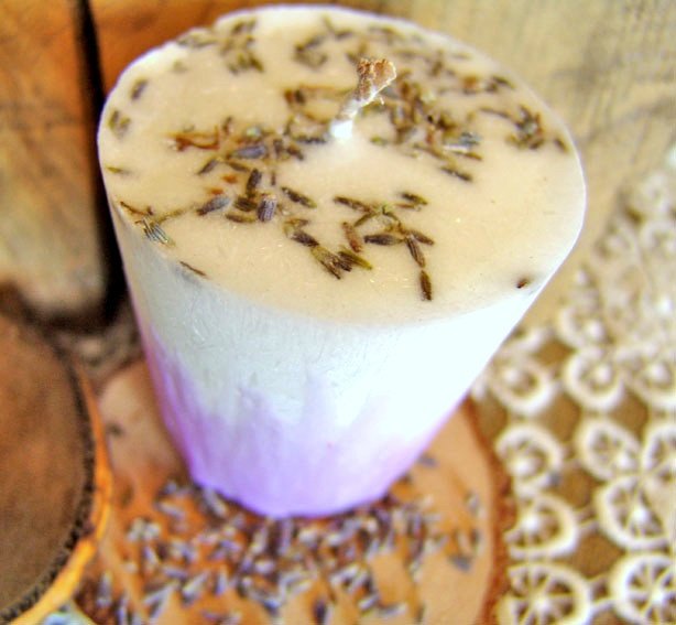 Lavender eco-candle